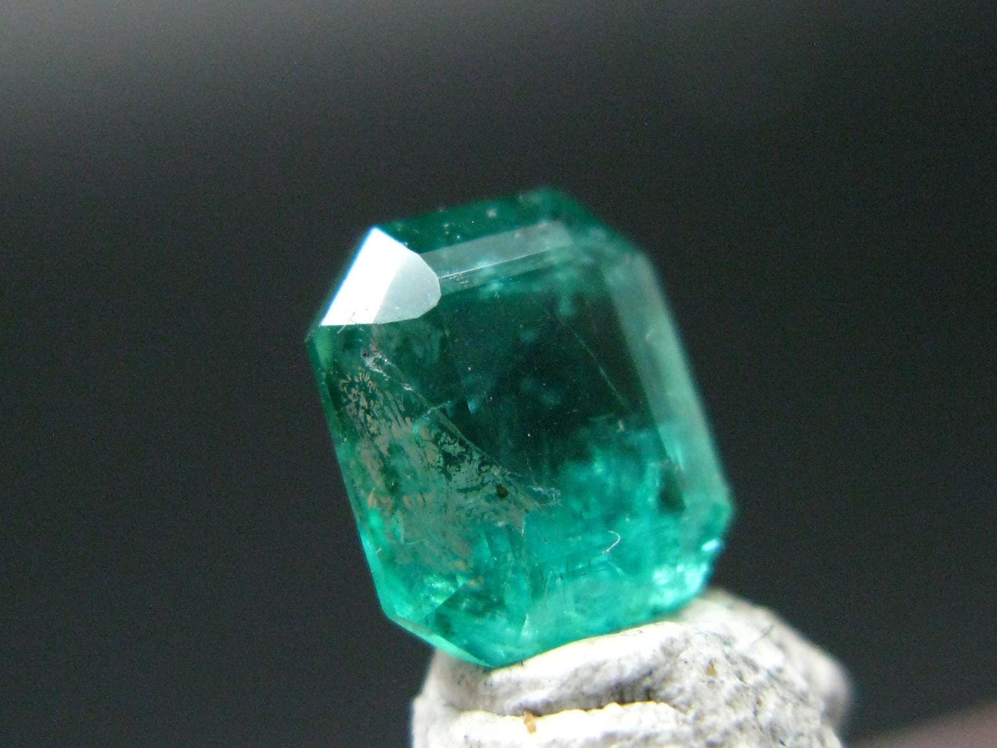 Gem Emerald Cut Stone From Zambia - 1.43 Carats