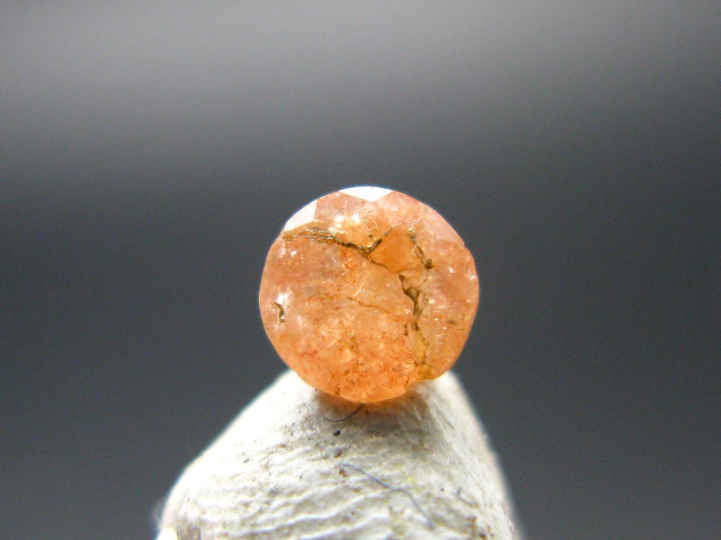Rare Gem Gmelinite Cut Stone from Canada - 0.26 Carats