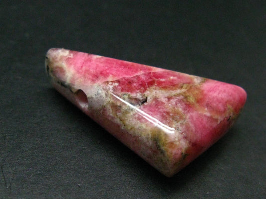 Rare Pink Tugtupite Metal Free Pendant From Greenland - 1.5" - 8.87 Grams