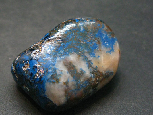 Quantum Quattro Tumbled Malachite Dioptase Shattuckite Chrysocola Stone - 1.2" - 25.10 Grams