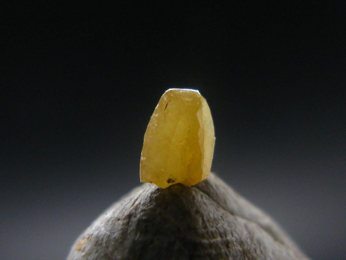 Rare Gem Simpsonite Cut Stone from Canada - 0.34 Carats