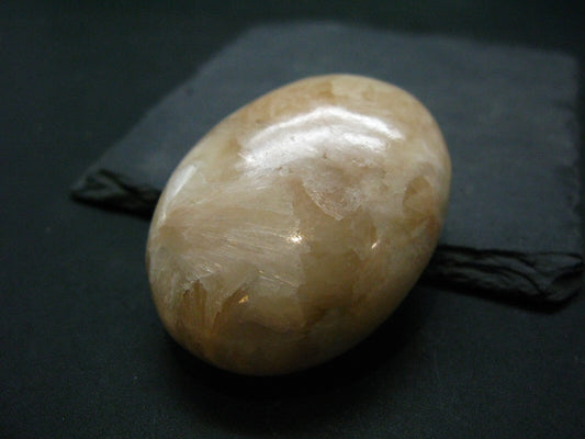 Unique Stilbite Tumbled Stone From India - 2.1"