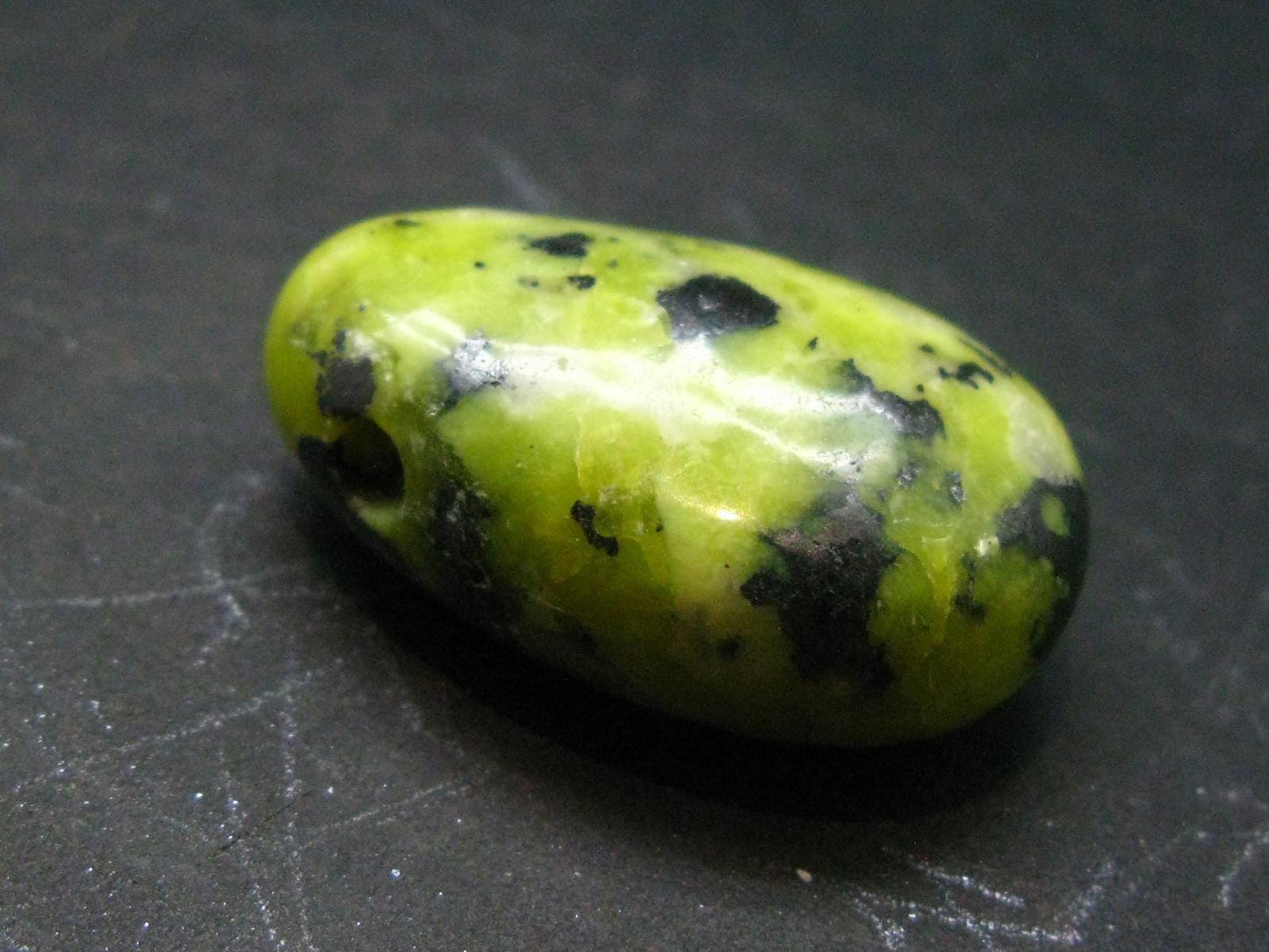 Rare Lizardite Metal Free Pendant From Norway - 1.2" - 13.41 Grams