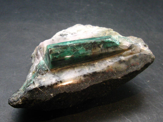 Emerald polished Cluster from Brazil - 3.6"