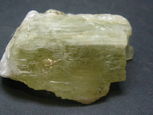 Gem Green Hiddenite Spodumene Crystal From Brazil - 1.8" - 46.57 Grams