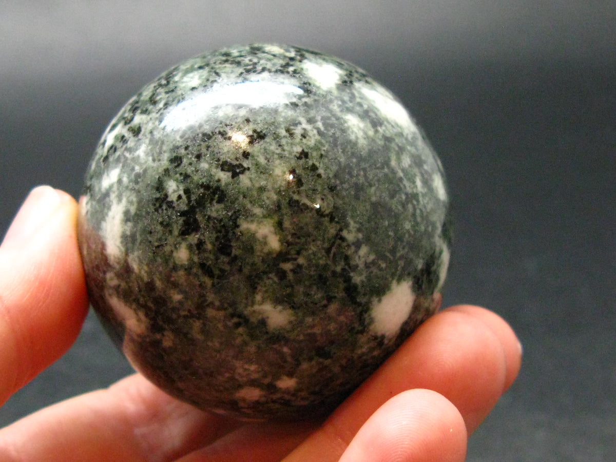 Rare Stonehenge Bluestone Sphere Ball From Wales UK - 1.9" - 196.0 Grams