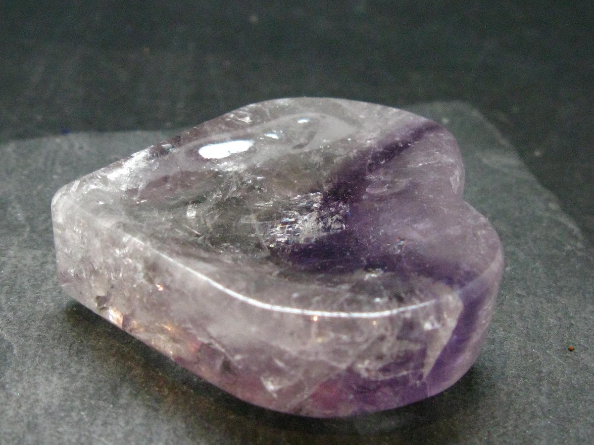 Amazing Natural Amethyst Heart from Brazil - 2.0" - 66.61 Grams