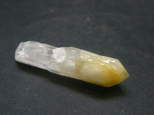 Rare Mango Quartz w/ Hallyosite Crystal From Colombia - 1.4" - 4.24 Grams