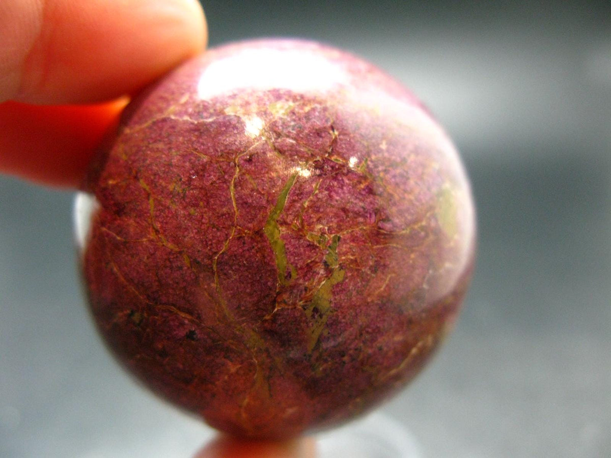 Rare Rich Purple Stichtite Sphere Ball From Australia - 1.7" - 101.12 Grams