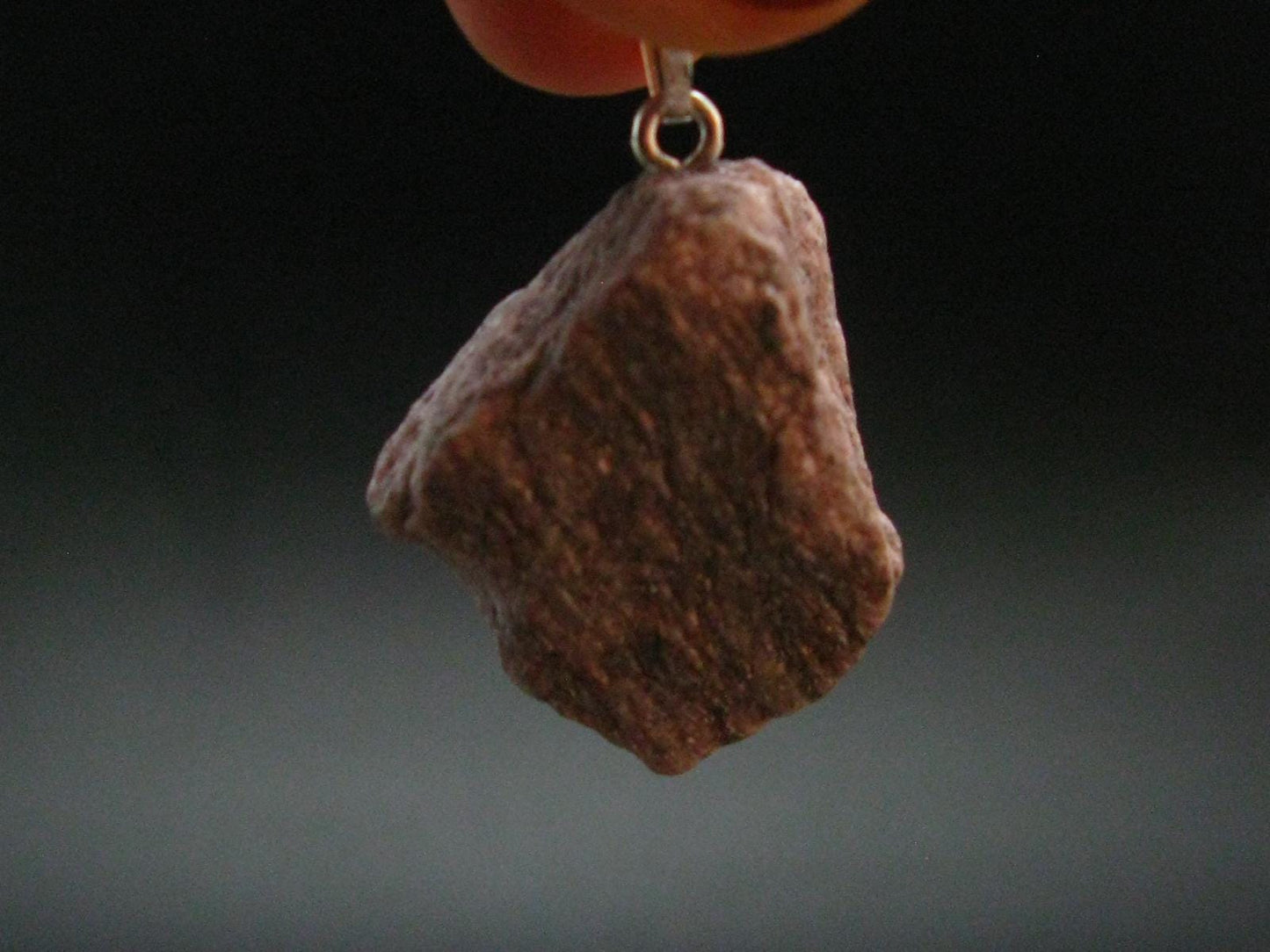 Rare Vitalite Crystal Silver Pendant From New Zealand - 1.3" - 7.94 Grams