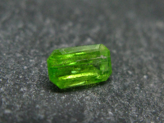 Rare Tashmarine Diopside Gem Cut Facetted Stone from Tanzania - 1.25 Carats
