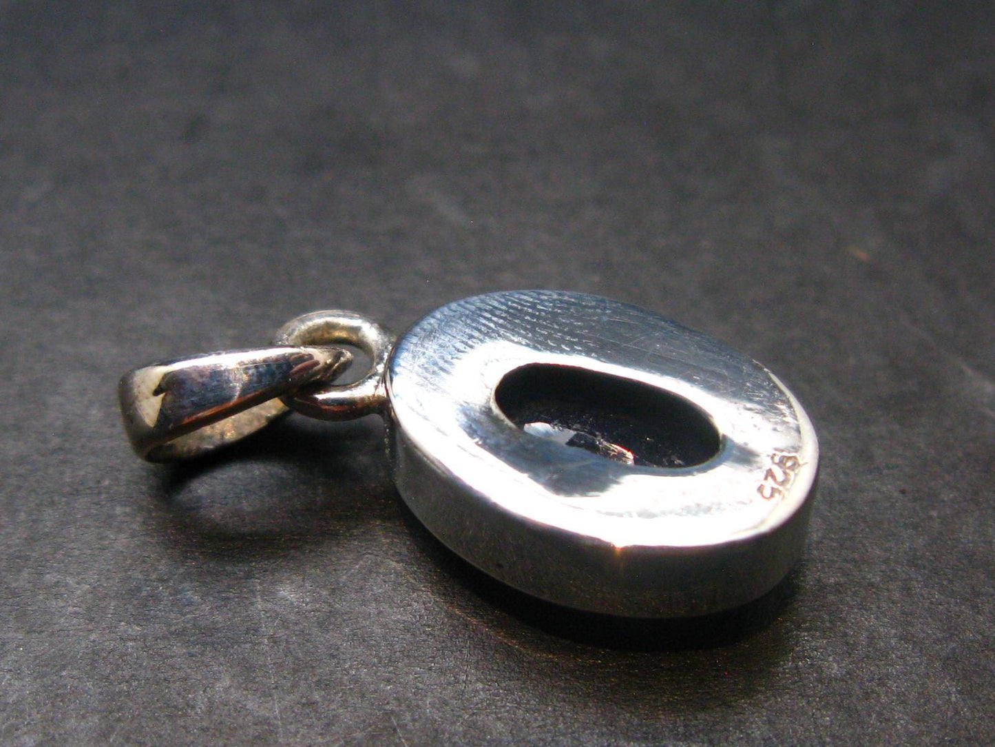 Large Gemmy Natural Faceted Tanzanite Zoisite Sterling Silver Pendant from Tanzania - 0.9'' - 3.22 Grams