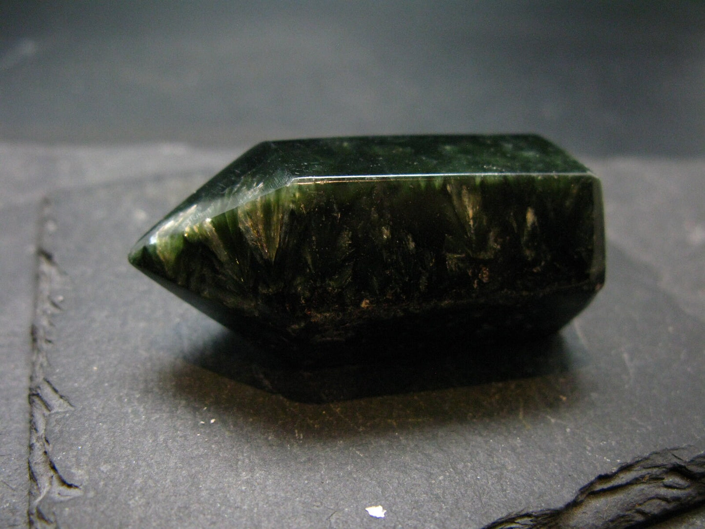 Nice Polished Seraphinite Obelisk From Russia - 2.2"