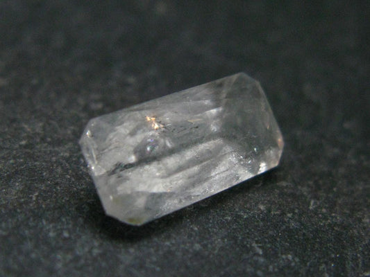 Rare Gem Scolecite Cut Stone from India - 2.12 Carats