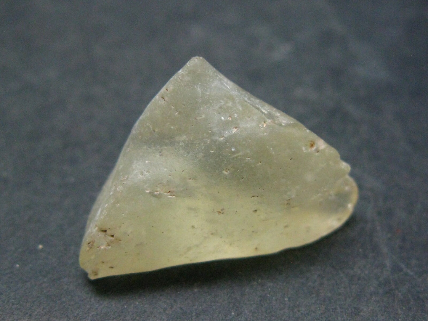 Nice Gem Libyan Tektite Glass From Libya - 7.36 Grams - 1.1"