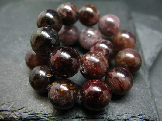 Spinel Genuine Bracelet ~ 7 Inches ~ 11mm Round Beads