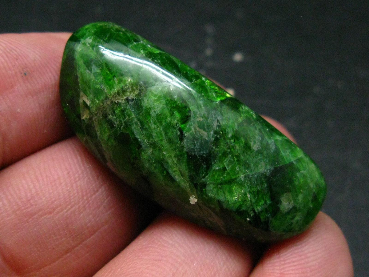 Chrome Diopside Polished Crystal From Russia - 1.6" - 18.10 Grams