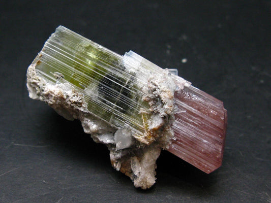 Rare Watermelon Tourmaline Crystal From Pakistan - 2.3" - 56 Grams