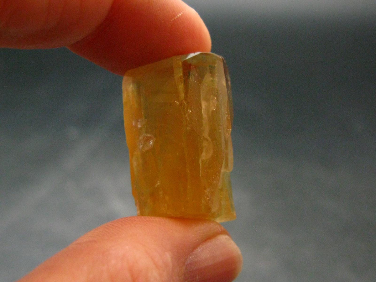 Gem Heliodor Golden Beryl Crystal From Tajikistan - 40. 0Carats - 1.0"