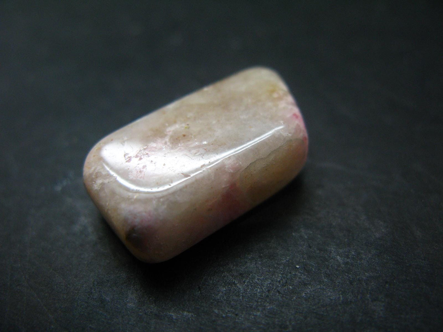Rare Pink Tugtupite Tumbled Piece From Greenland - 30.65 Carats - 1.0"