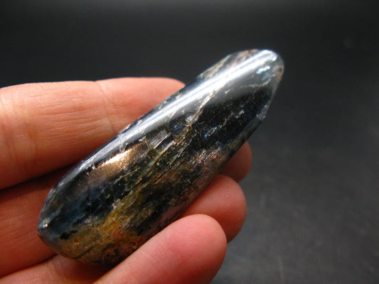 Blue Kyanite Tumbled Stone From Brazil - 2.3"