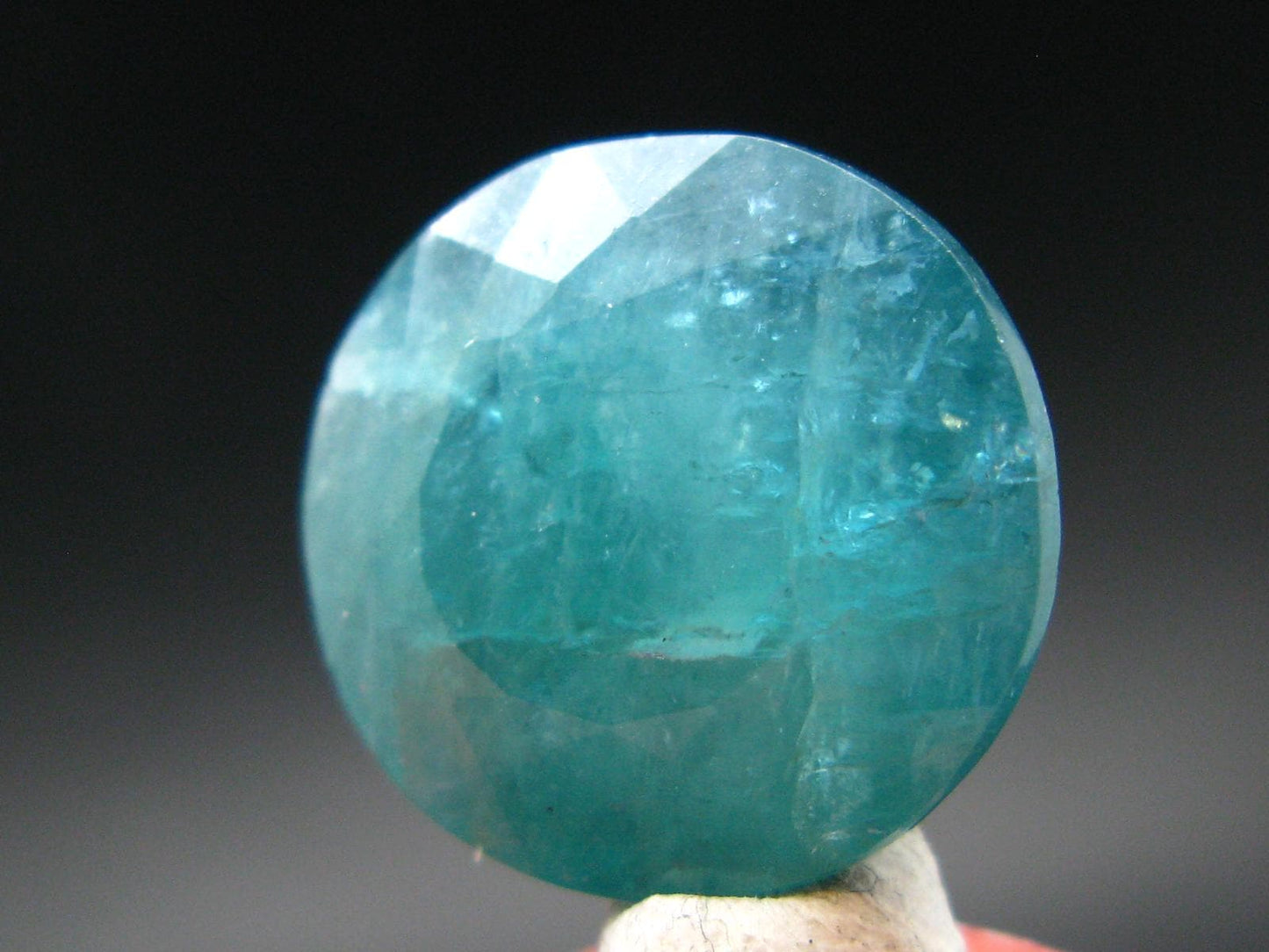 Extremely Rare Grandidierite Cut Stone From Madagascar - 16.32 Carats
