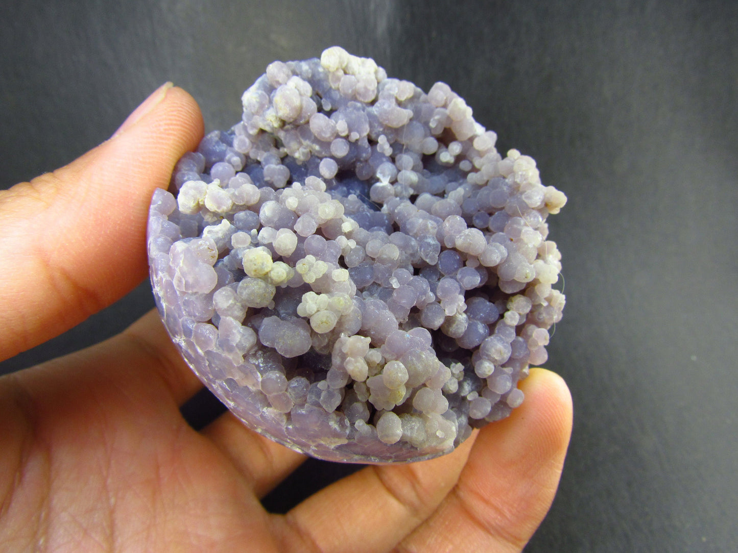 Rare Purple Grape Agate Sphere From Indonesia - 2.2" - 133 Grams
