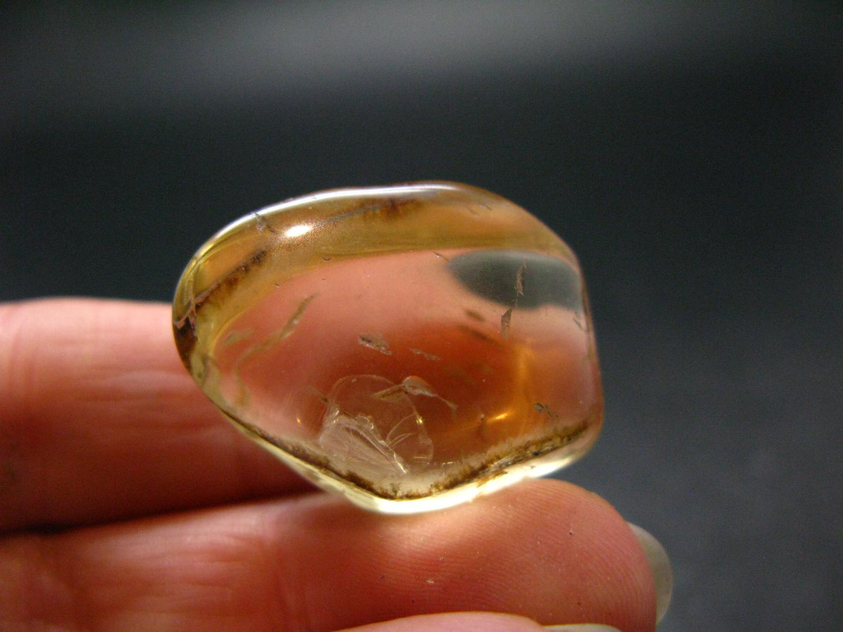 Bytownite Golden Labradorite Tumbled Stone From Mexico - 1.1" - 52.40 Carats