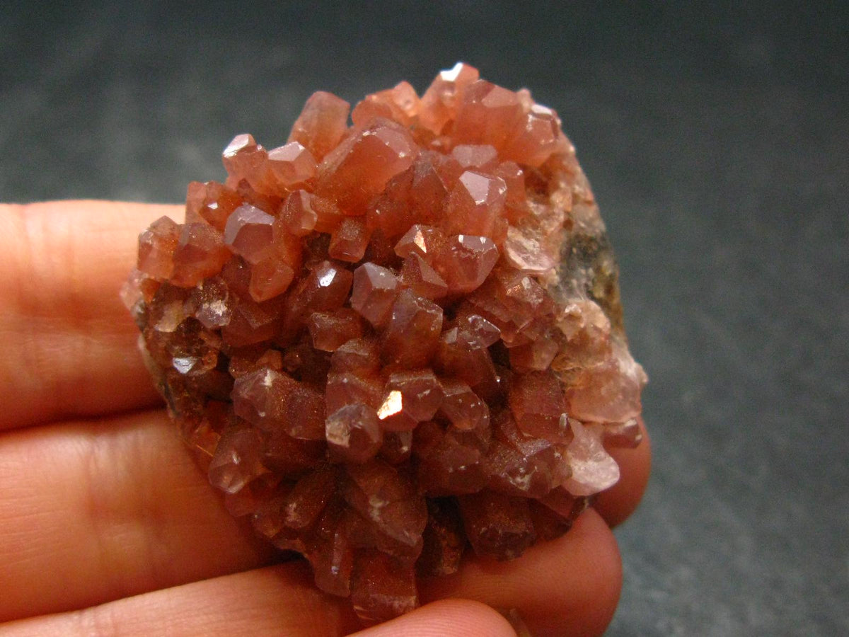 Cobaltocalcite Cobalto Calcite Cluster From Morocco - 1.5"