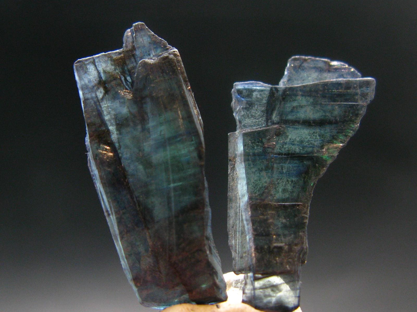 Lot of 10 Vivianite Crystals From Romania - 8.85 Grams
