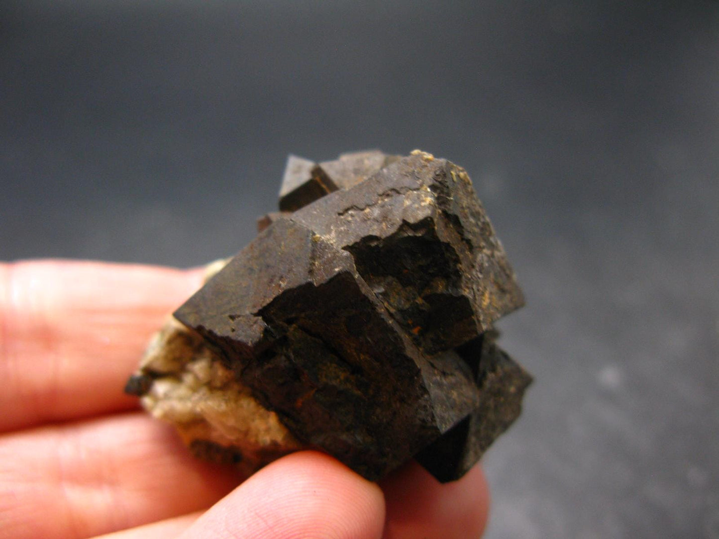 Large Magnetite Cluster from Bolivia - 1.3"