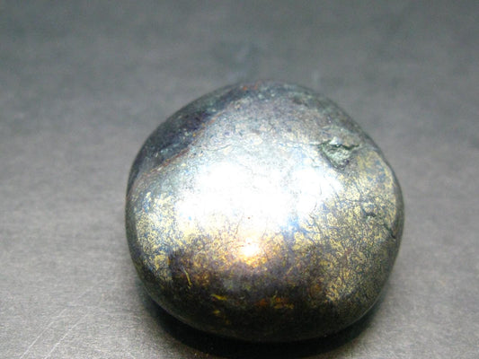 Covelite Covellite Tumbled Stone From Peru - 1.25" - 31.72 Grams