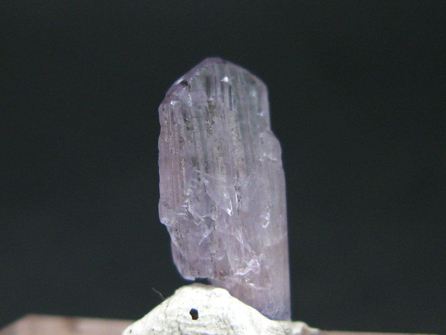 Tanzanite Gem Untreated Pink Crystal From Tanzania - 4.19 Carats - 0.6"