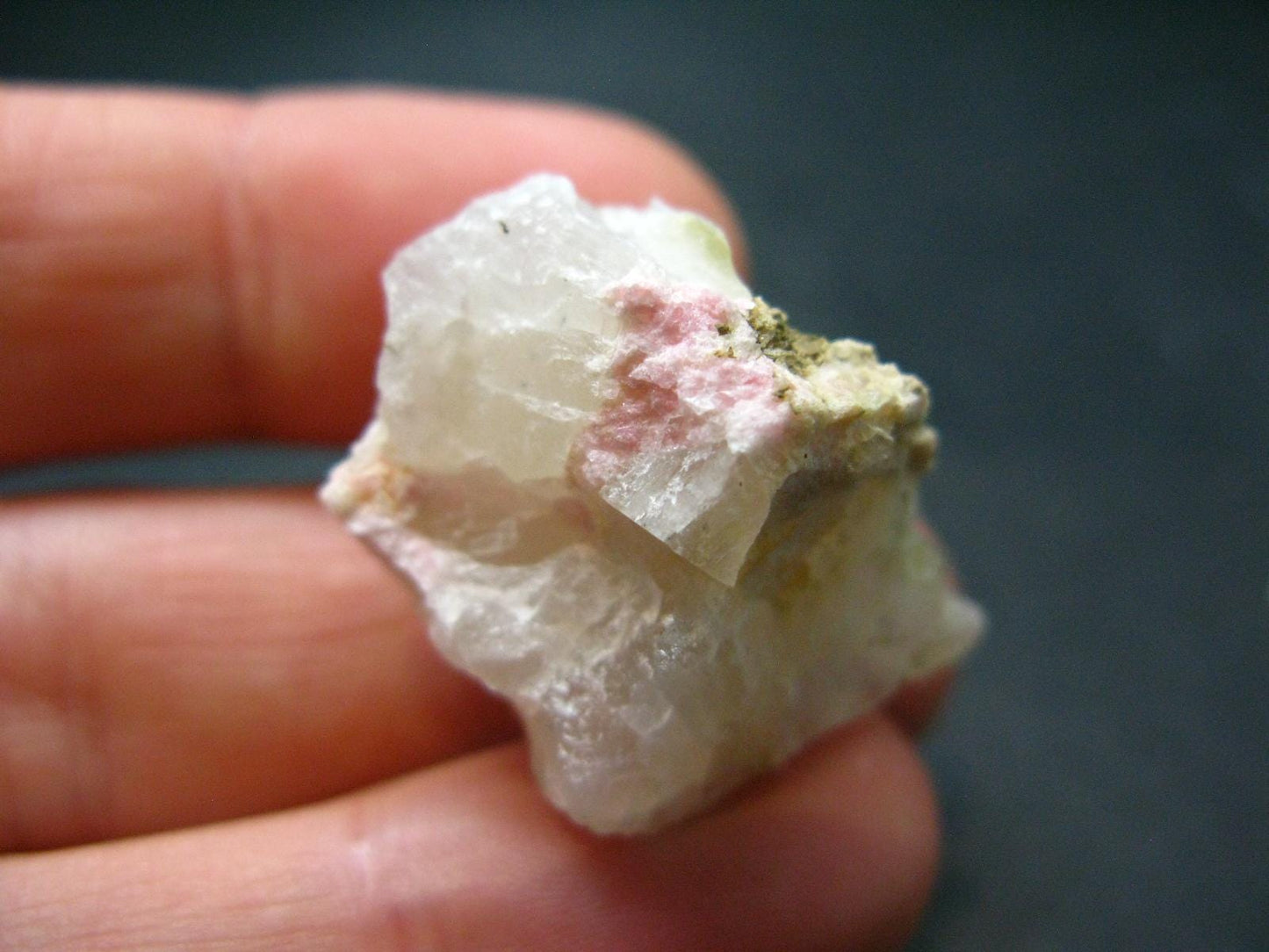 Rare Pink Tugtupite Crystals in matrix From Greenland - 5.79 Grams - 1.0"