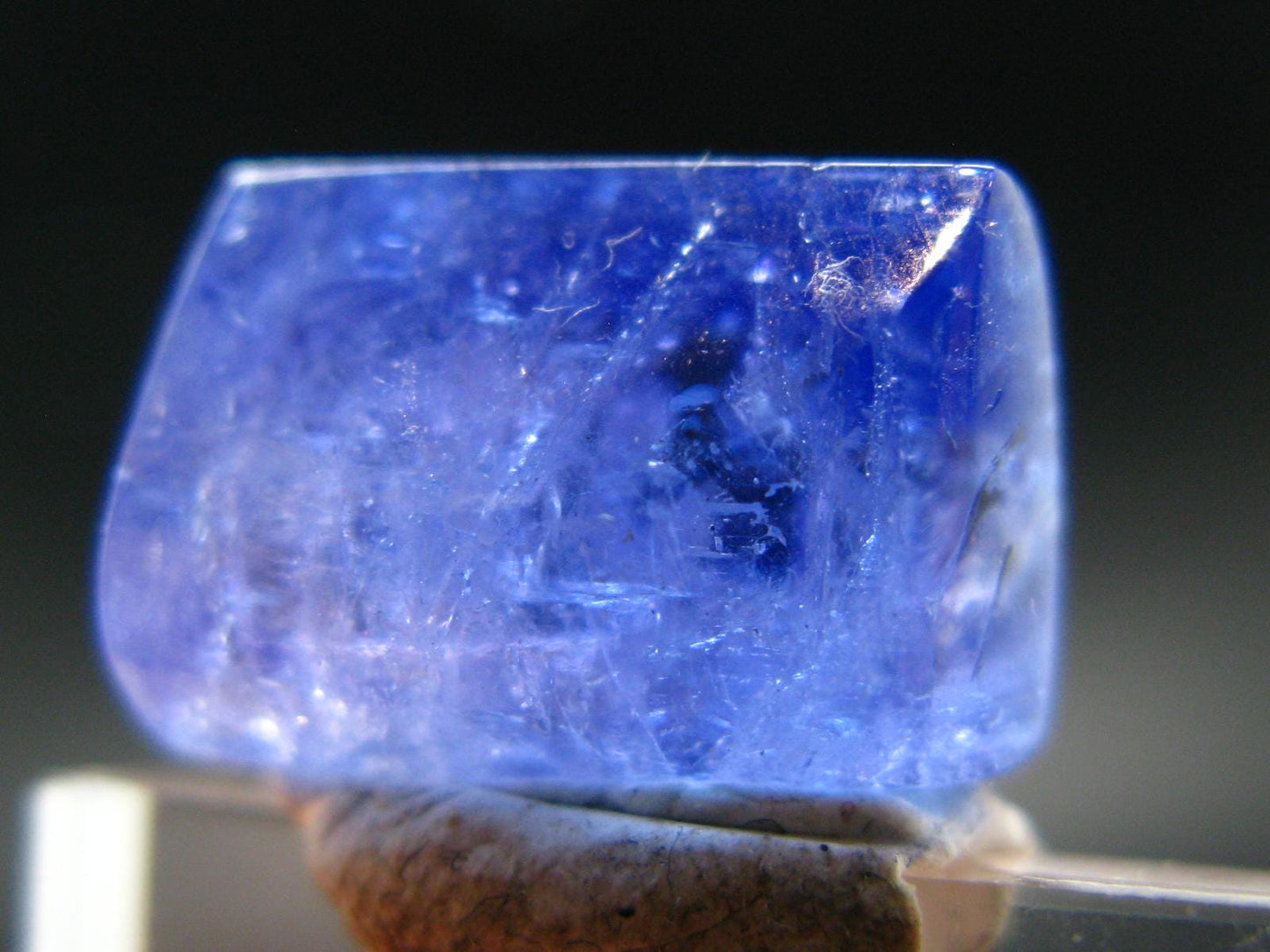Fine Gem Tanzanite Zoisite Polished Stone From Tanzania - 16.71 Carats - 0.6"