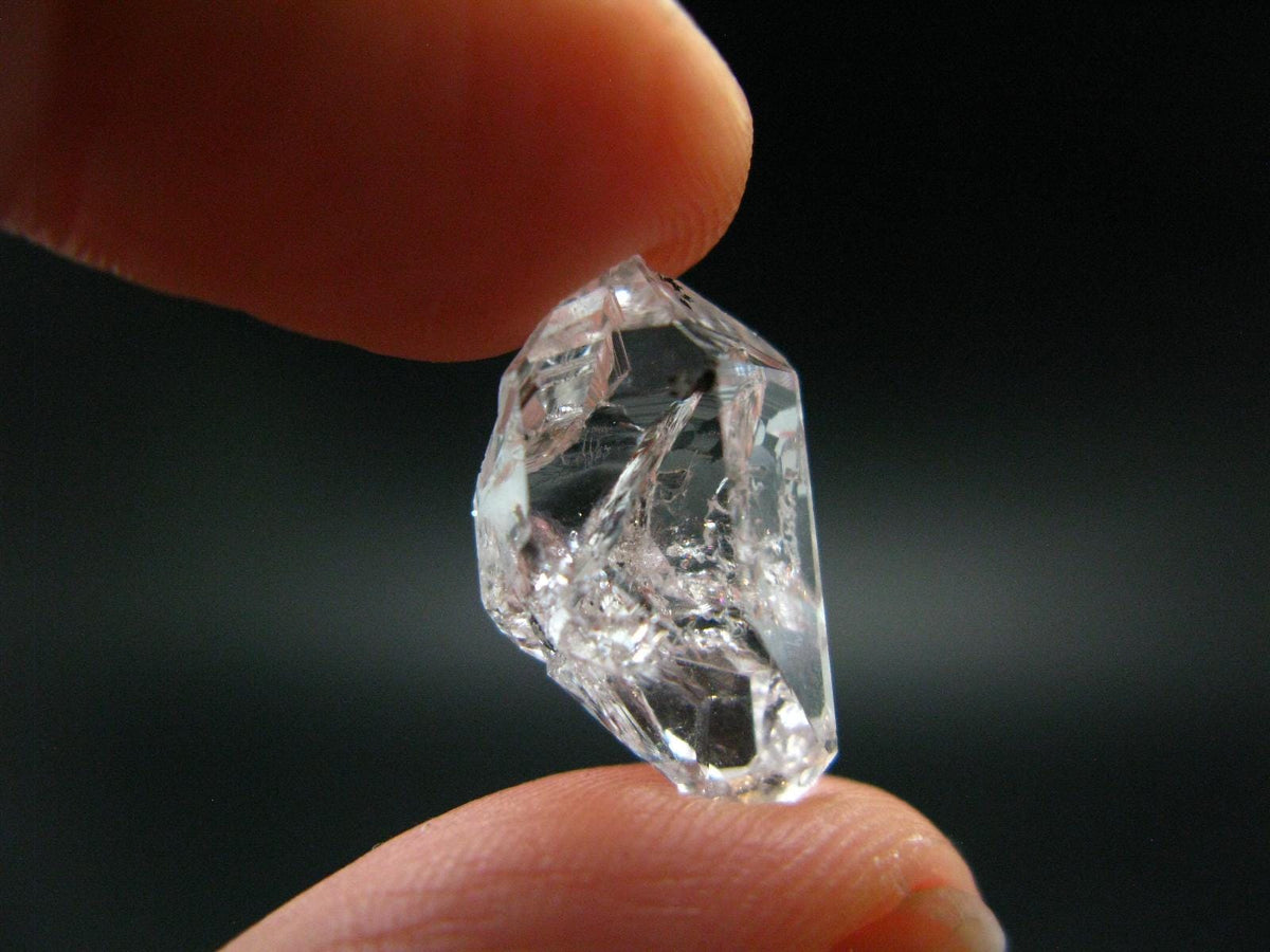 Fine Herkimer Diamond Quartz Crystal From New York - 0.7" - 1.70 Grams