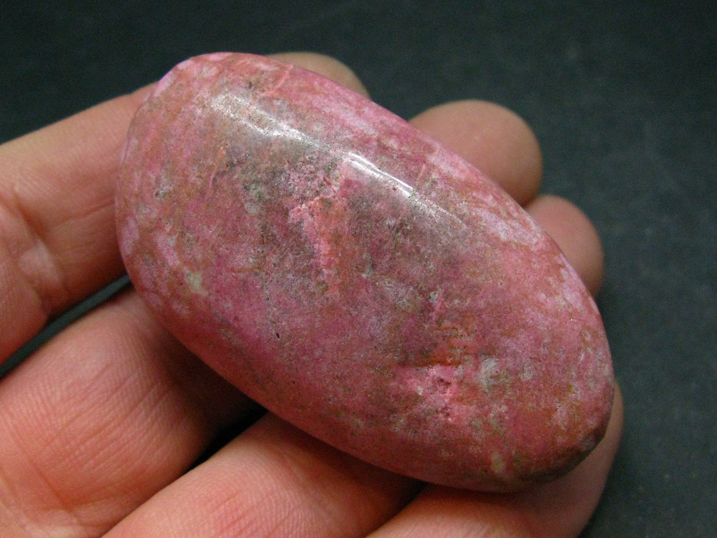 Rare Red Thulite Piece From Norway - 2.3" - 72.6 Grams