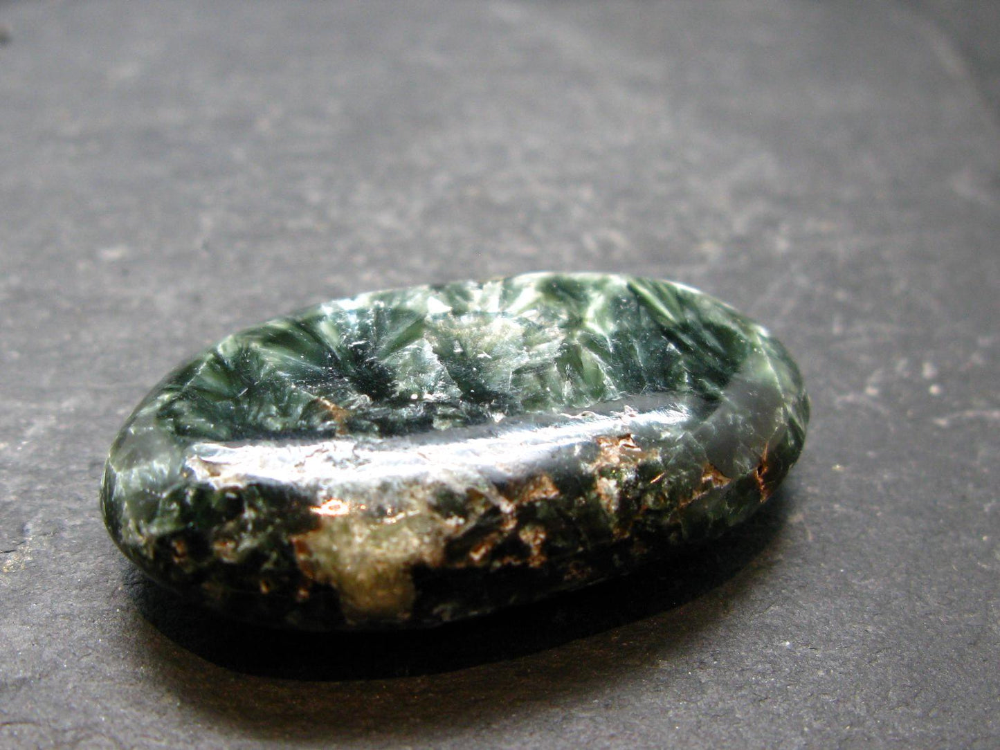 Large Polished Seraphinite Clinochlore Angels Wings Piece From Russia - 1.6" - 14.75 Grams