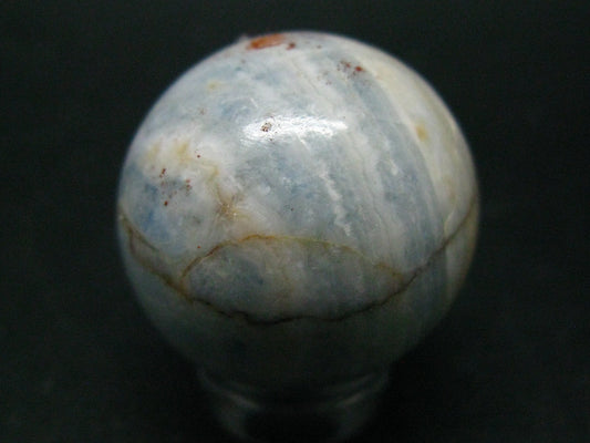 Rare Blue Scheelite Sphere From Turkey - 1.0"