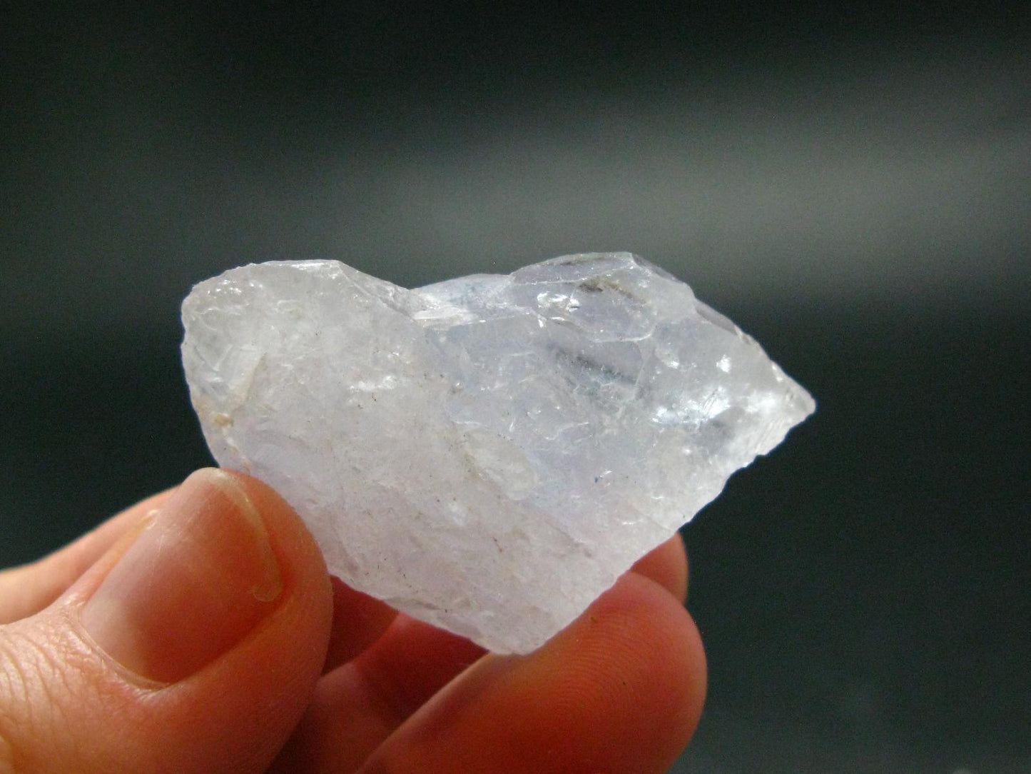Dumortierite In Quartz Crystal From Brazil - 1.6" - 14.57 Grams
