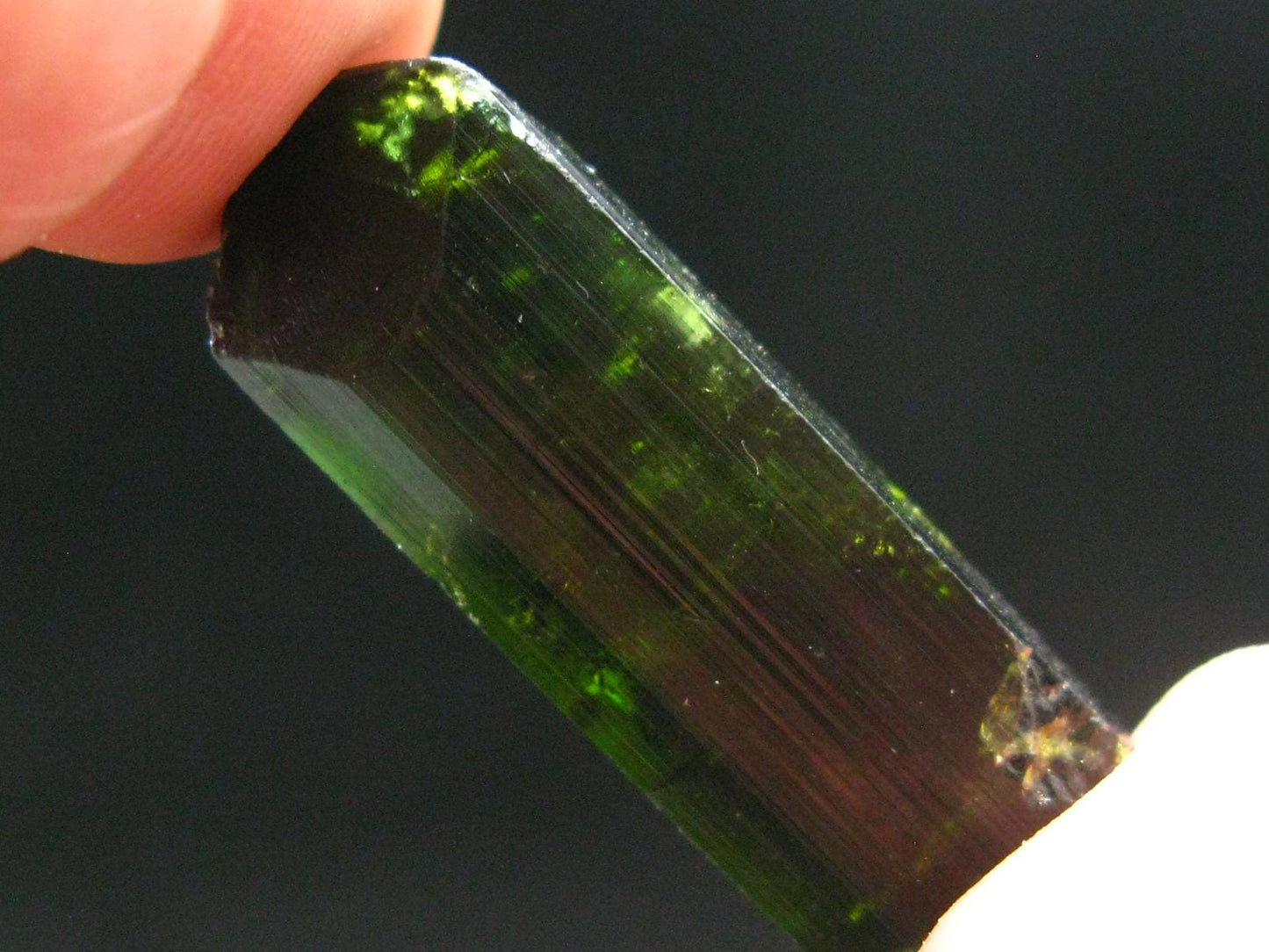Green Tourmaline Crystal From Brazil - 1.6" - 70.00 Carats
