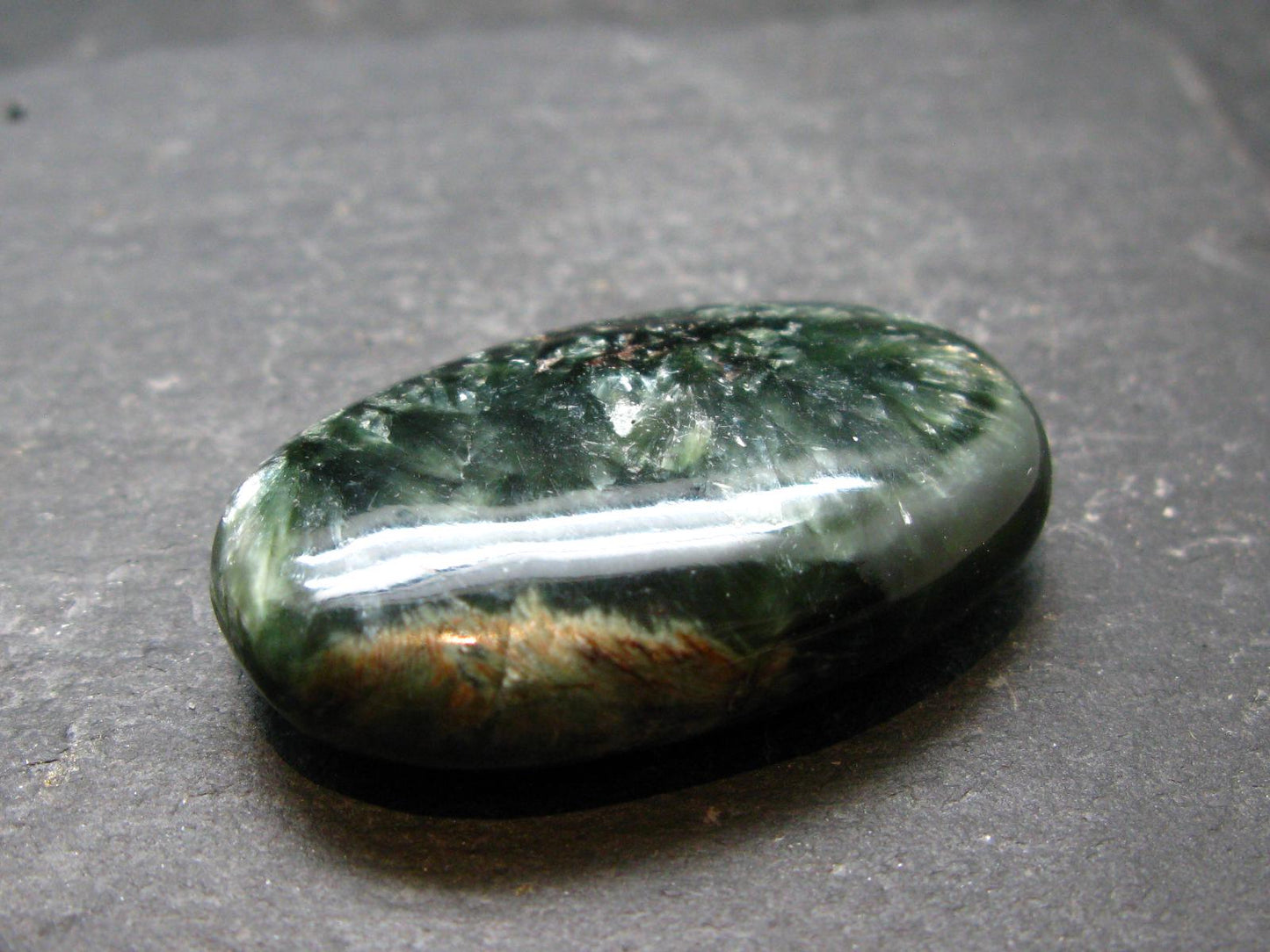 Large Polished Seraphinite Clinochlore Angels Wings Piece From Russia - 1.6" - 17.86 Grams