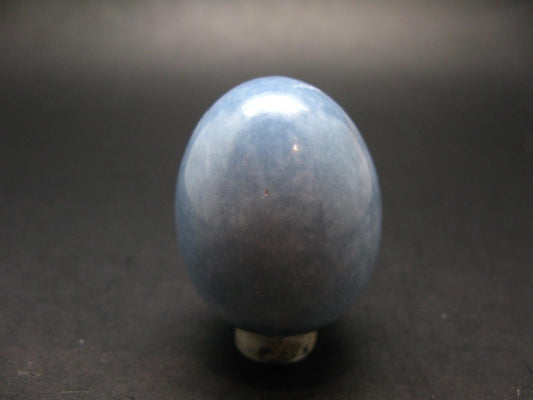 Fine Angelite Angellite Egg From Peru - 1.8"