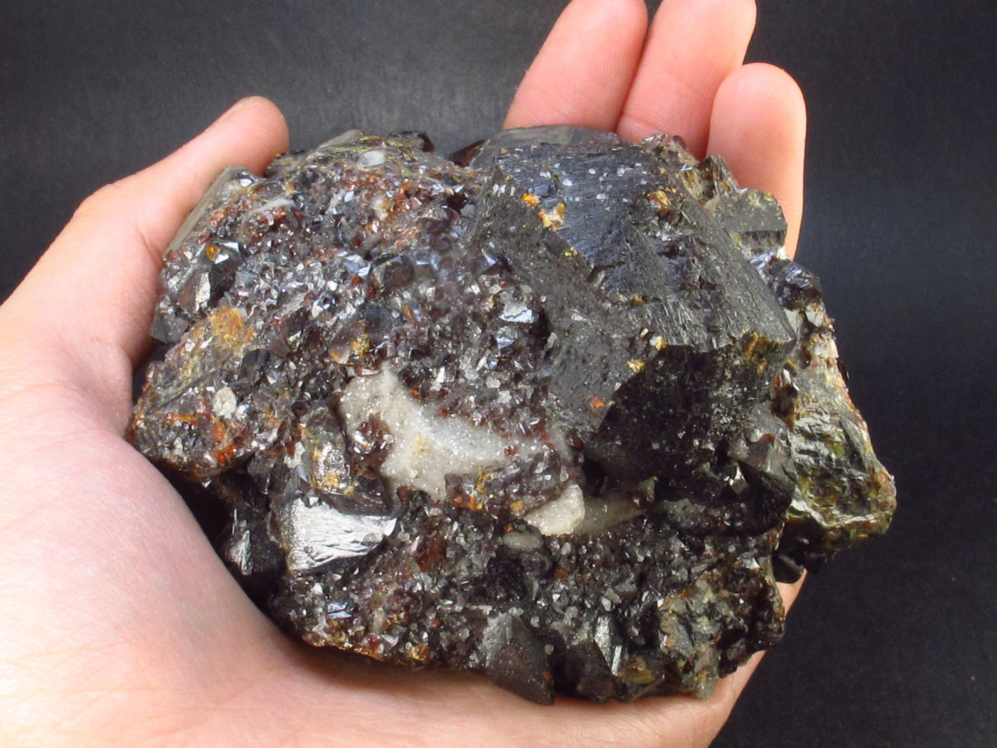 Large Gem Sphalerite Cluster from USA - 3.9" - 456 Grams