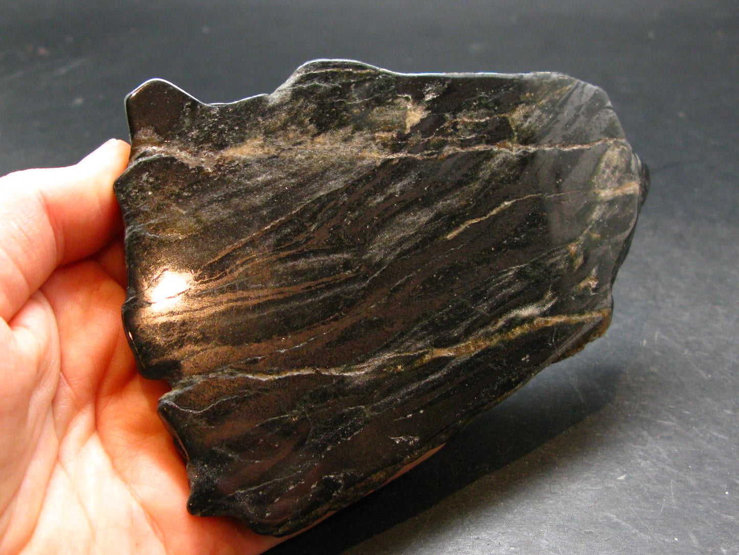 Rare ISUA Slab from Greenland - 4.4" - 200.38 Grams