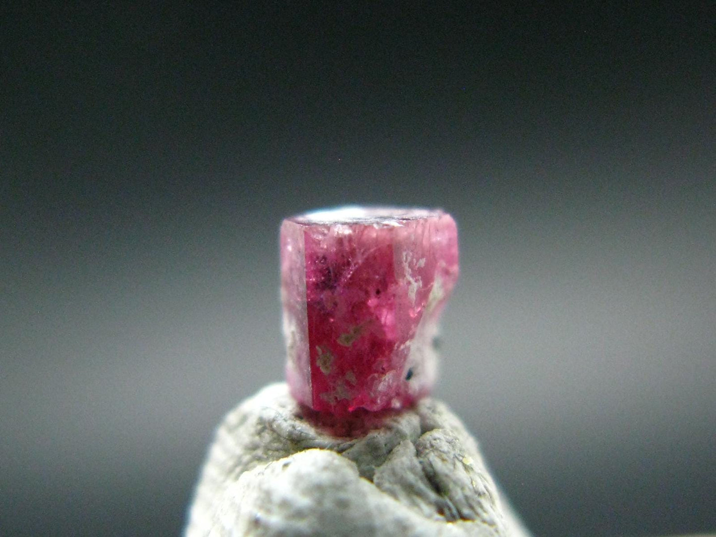 Nice Rare Gem Bixbite Red Emerald Beryl Crystal From Utah USA - 0.37 Carats
