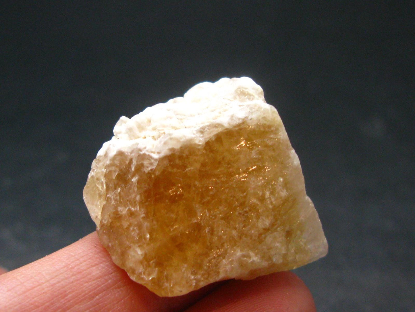 Very Nice Raw Agni Gold Danburite from Tanzania - 1.0" - 12.92 Grams