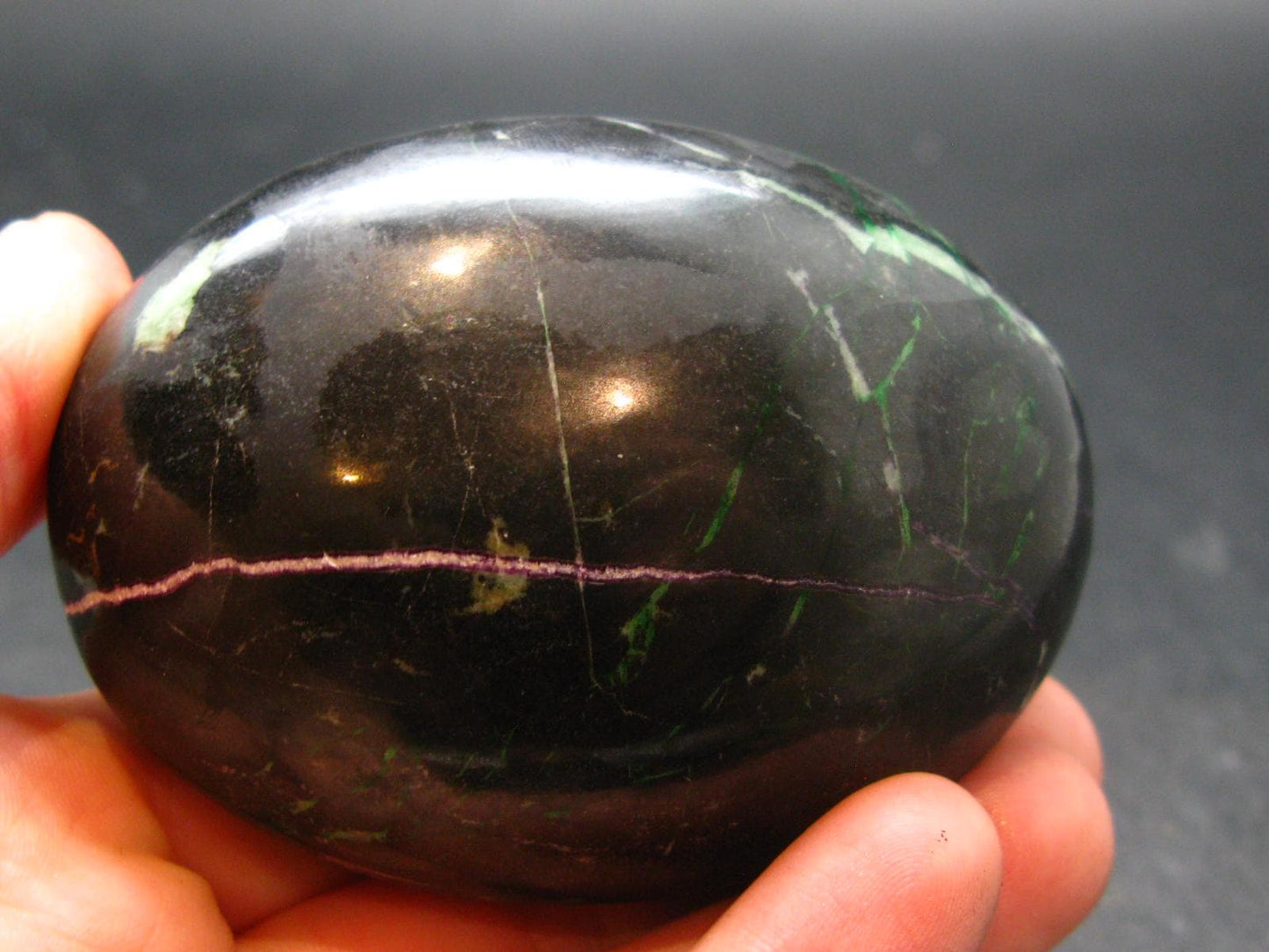 Large Uvarovite Garnet Polished Stone From Russia - 2.7"