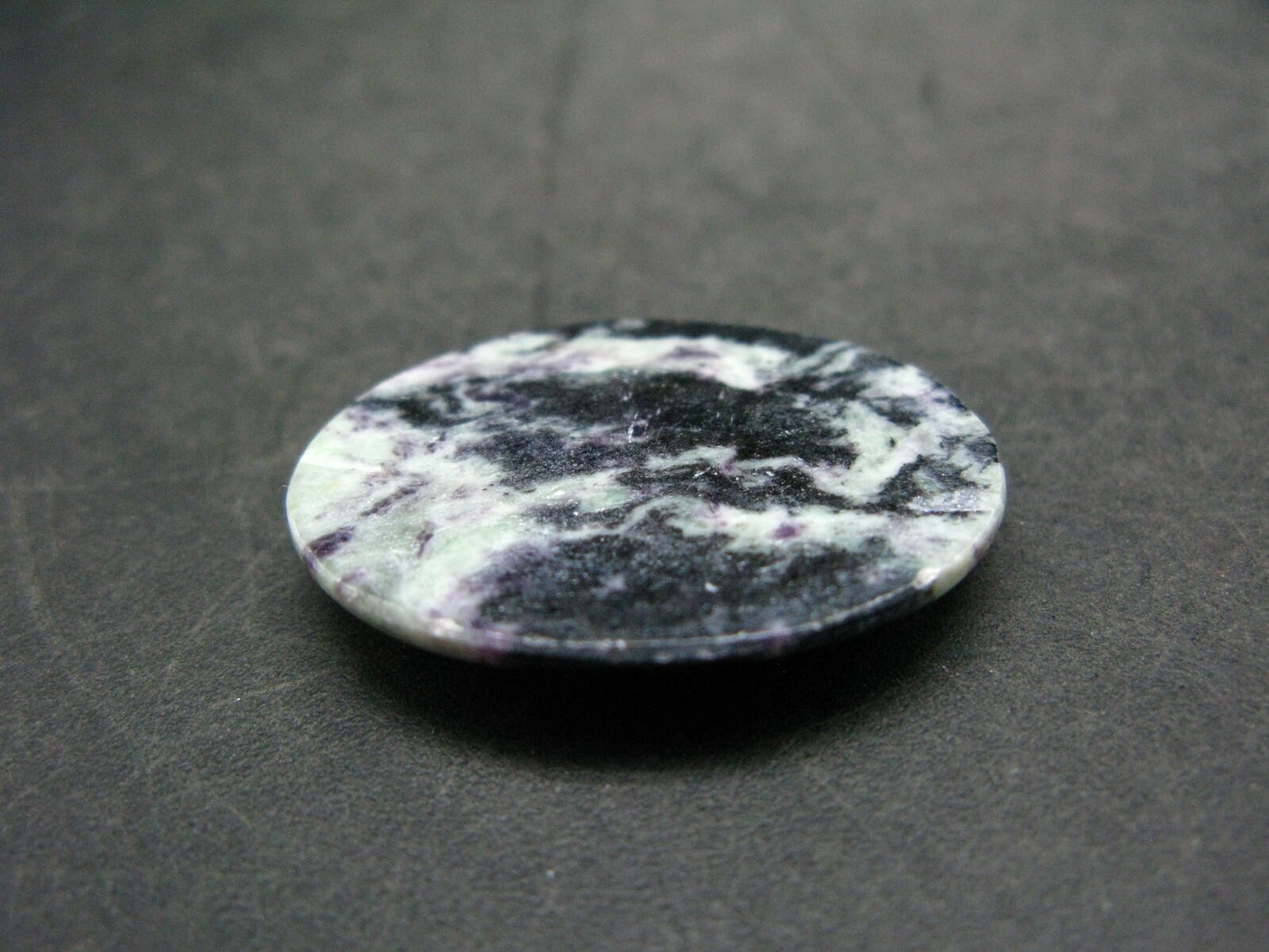 Very Rare Kammerrerite Chrome Clinochlore Cabochon from Turkey - 1.2" - 7.2 Grams