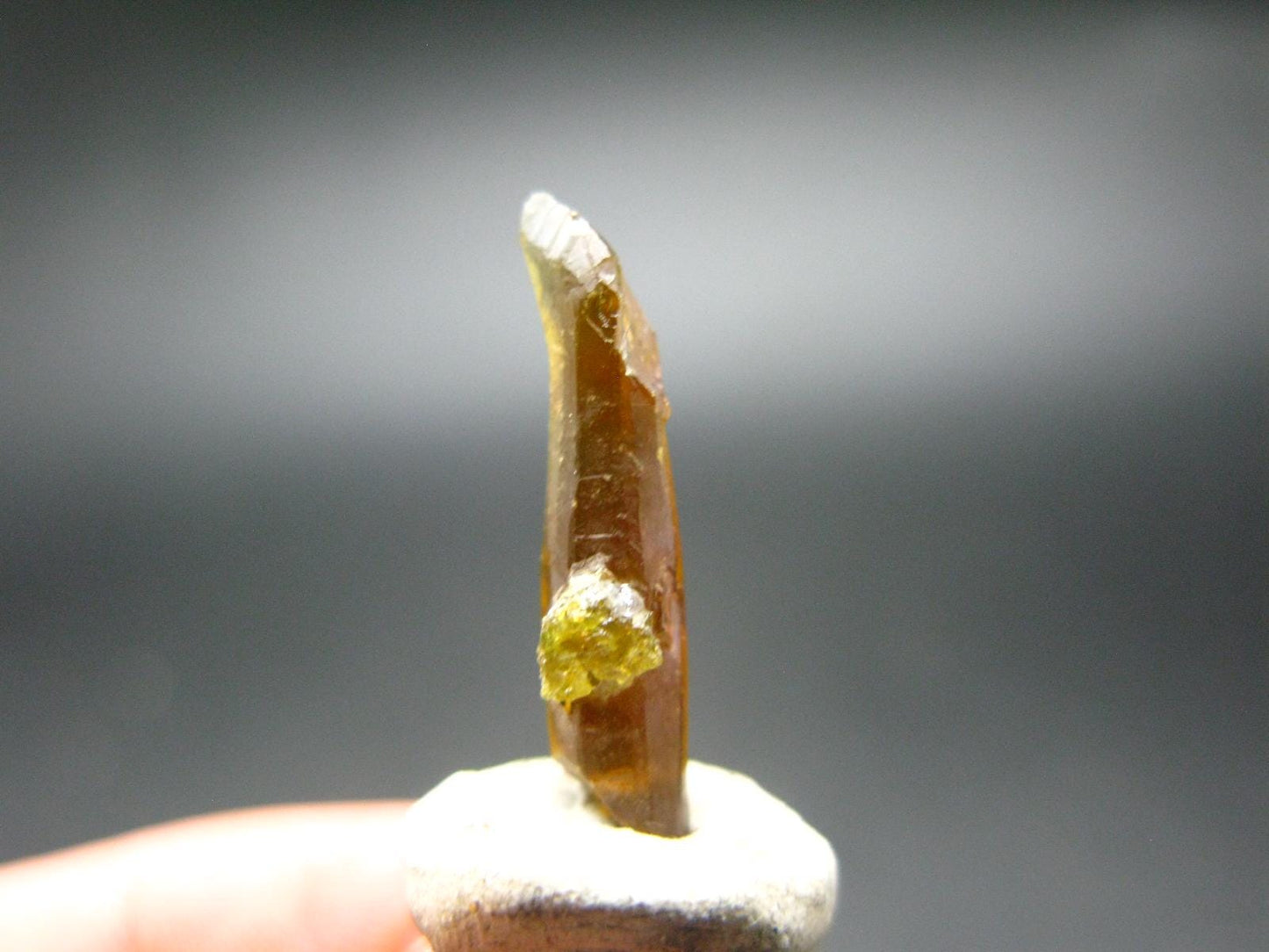 Stunning Fire Red Zincite Zinkite Crystal From Poland - 0.8" -6.70 Carats